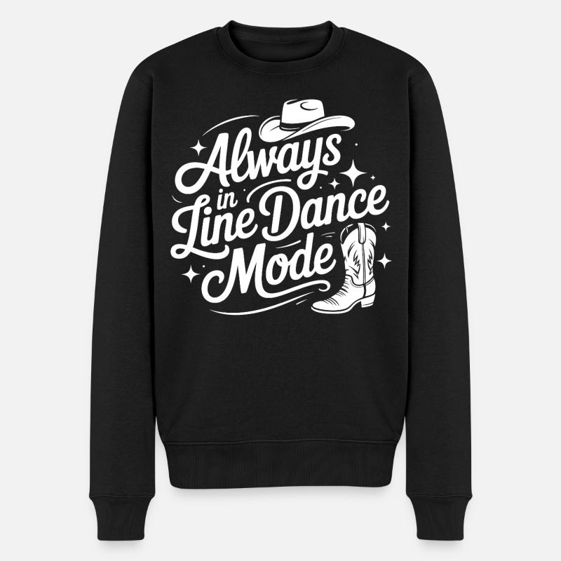 Toujours en mode danse en ligne - Pull Premium bio Homme - noir
