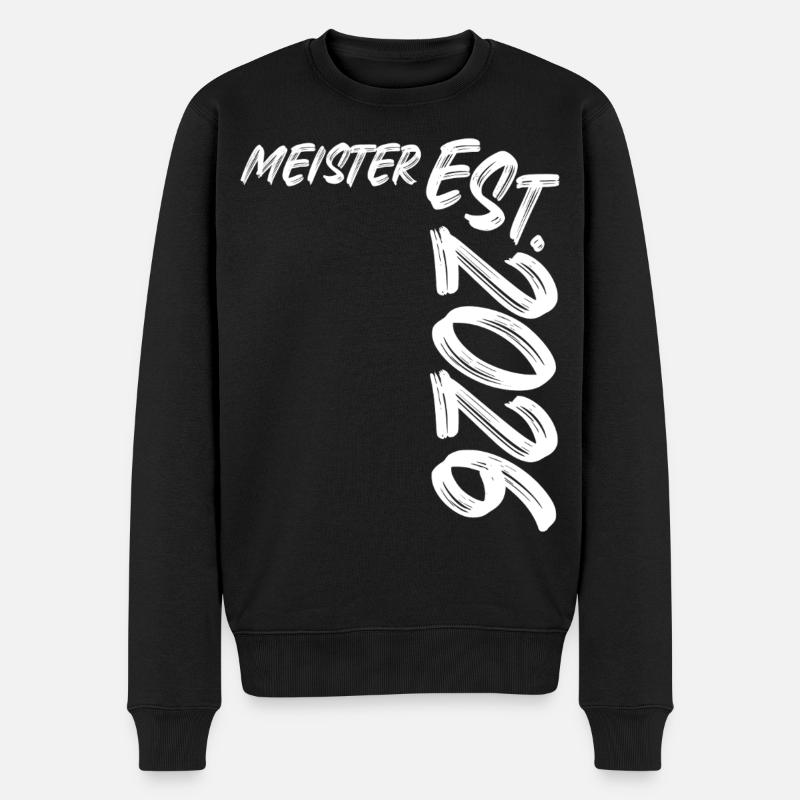 Master est. 2026 - Pull Premium bio Homme - noir