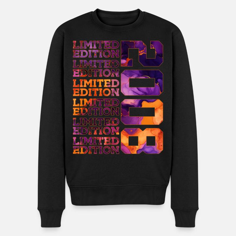 18E ANNIVERSAIRE ÉDITION LIMITÉE 2008 - Pull Premium bio Homme - noir