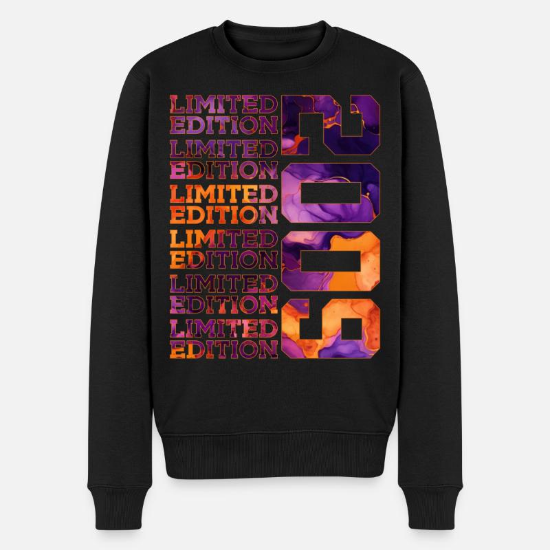 17E ANNIVERSAIRE ÉDITION LIMITÉE 2009 - Pull Premium bio Homme - noir
