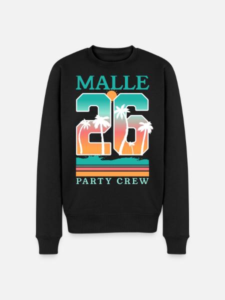 Malle 2026 Mallorca - Men's Premium Organic Jumper - black