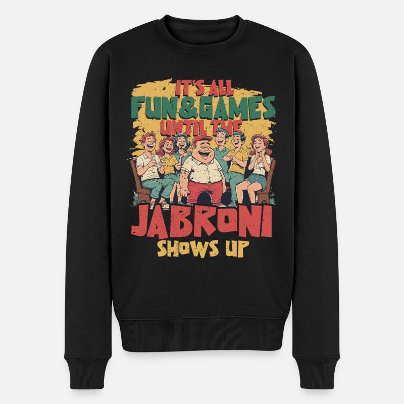 Jabroni - Männer Premium Bio Pullover - Schwarz