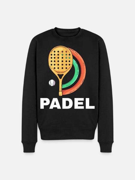 I can't I have padel - Men's Premium Organic Jumper - black