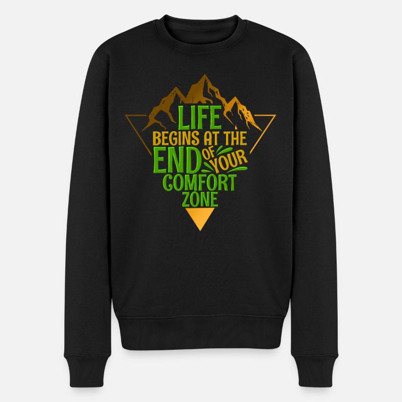 Alpinisme Randonnée - Pull Premium bio Homme - noir