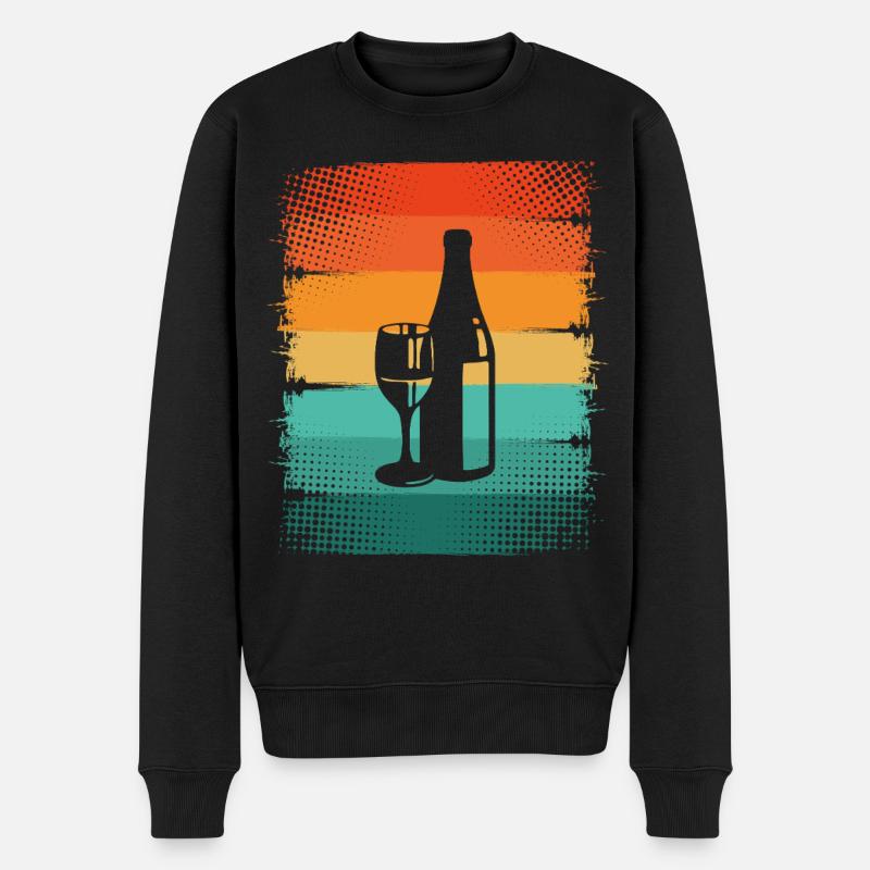 Vin - Pull Premium bio Homme - noir