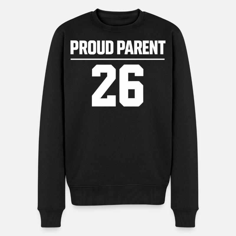 Fierté des parents 2026 : fierté - Pull Premium bio Homme - noir