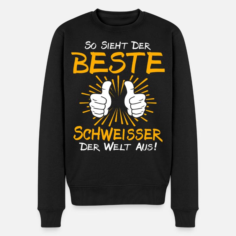 Idée cadeau pour soudeur - Pull Premium bio Homme - noir