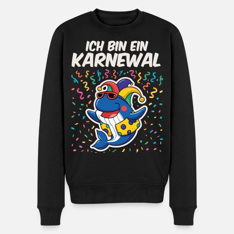 Je suis un carnaval - Pull Premium bio Homme - noir