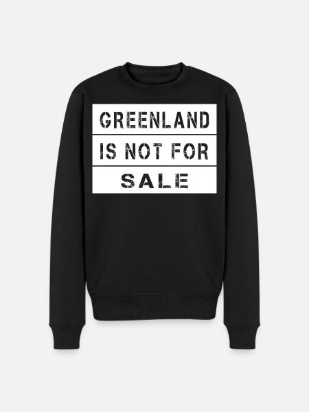Le Groenland n’est pas à vendre - Pull Premium bio Homme - noir