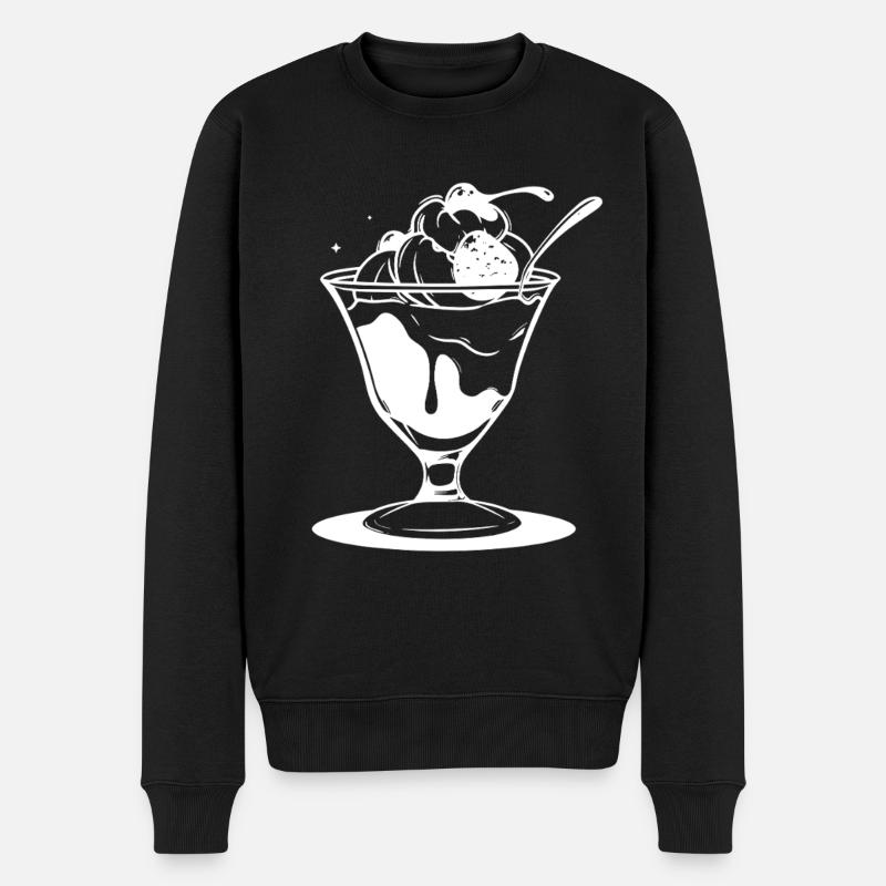 Coupe glacée - Pull Premium bio Homme - noir