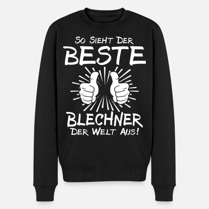 Meilleur Blechner - Pull Premium bio Homme - noir