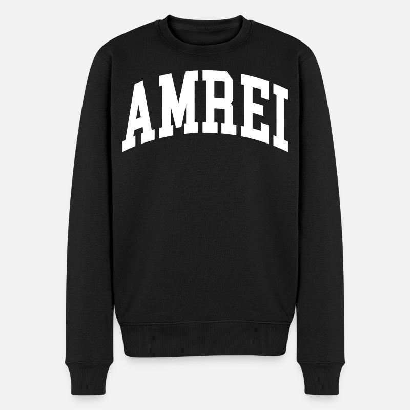 Amrei - Pull Premium bio Homme - noir