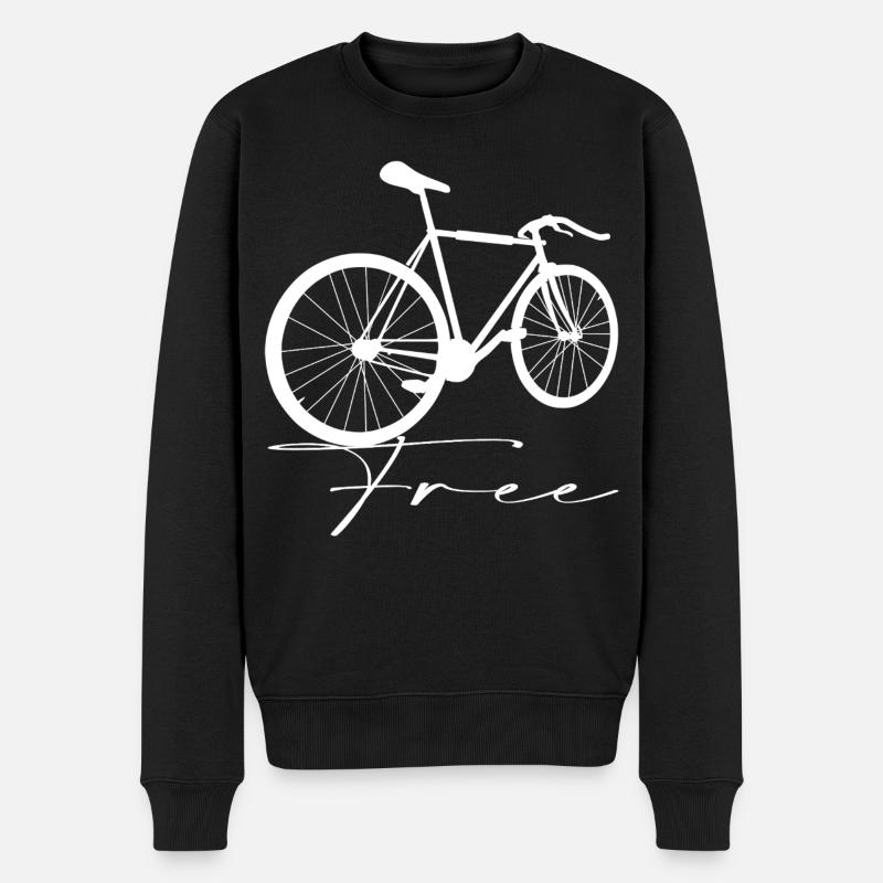 Vélo - Pull Premium bio Homme - noir