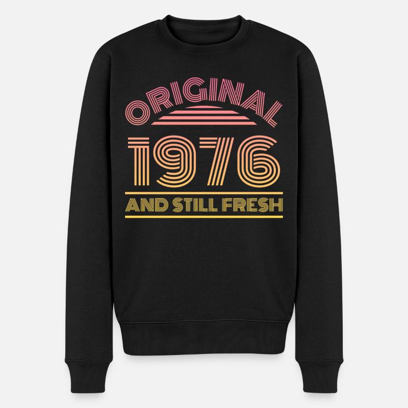 Millésime 1976 - Pull Premium bio Homme - noir