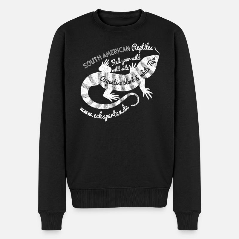 Lézard sud-américain - Pull Premium bio Homme - noir