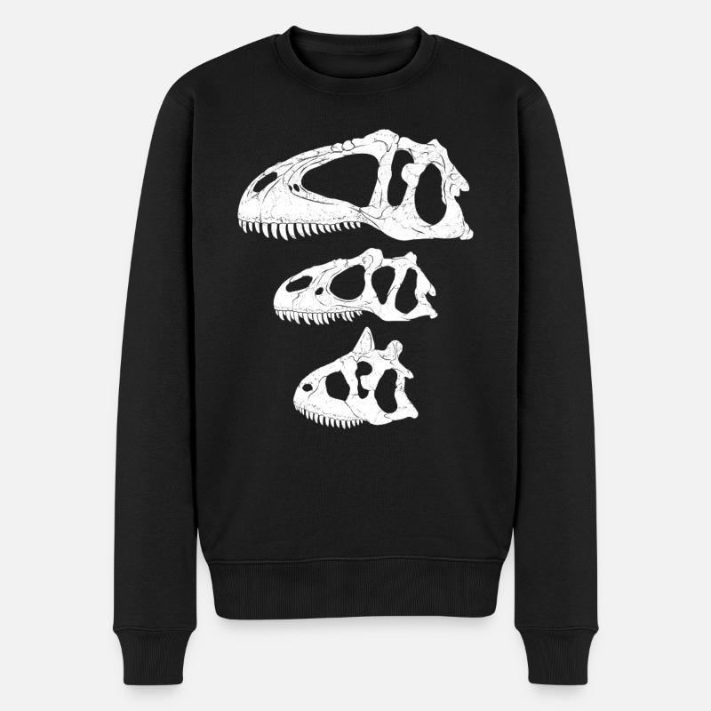 Giganotosaurus Allosaurus Carnotaurus - Pull Premium bio Homme - noir