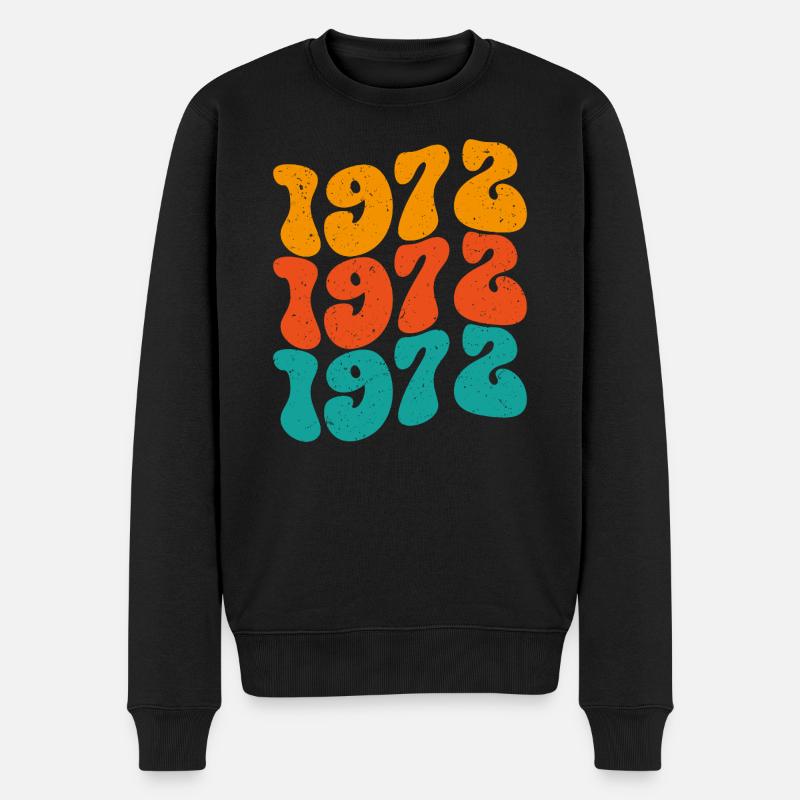 Millésime 1972 - Pull Premium bio Homme - noir