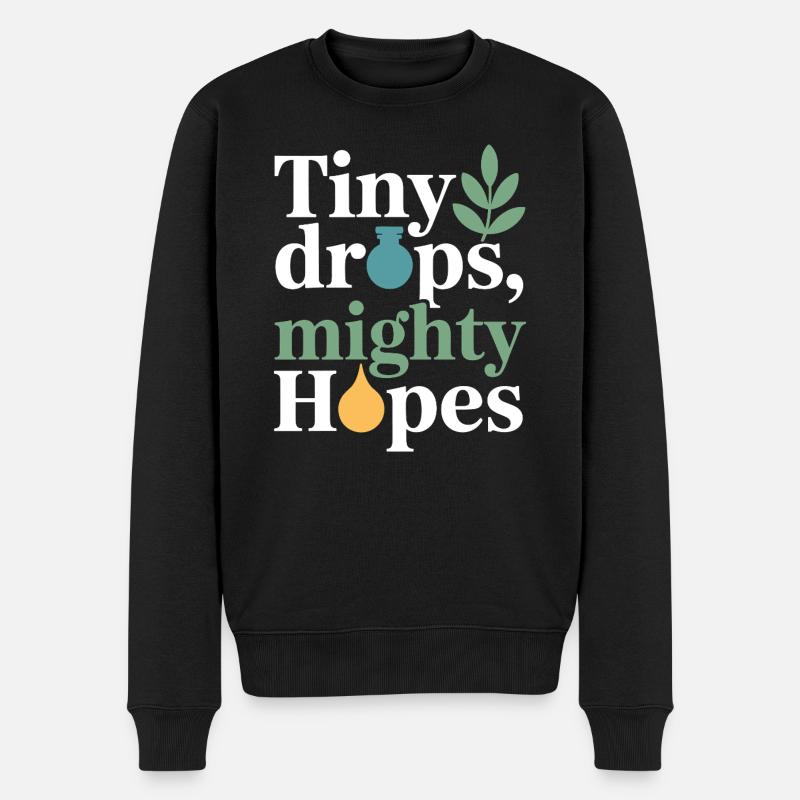 Certified Clinical Micro-Dose Practitioner Gear  - Men's Premium Organic Jumper - black