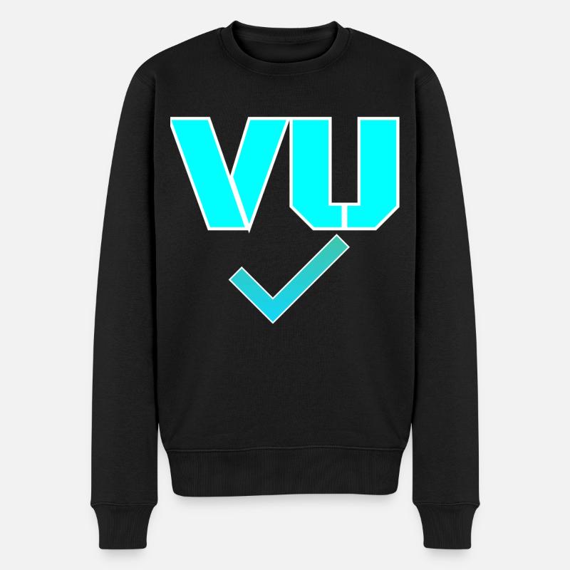 Vu - Pull Premium bio Homme - noir