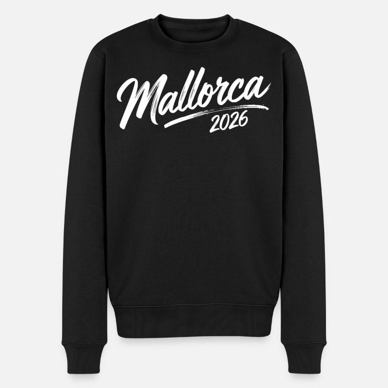 Majorque 2026 - Pull Premium bio Homme - noir