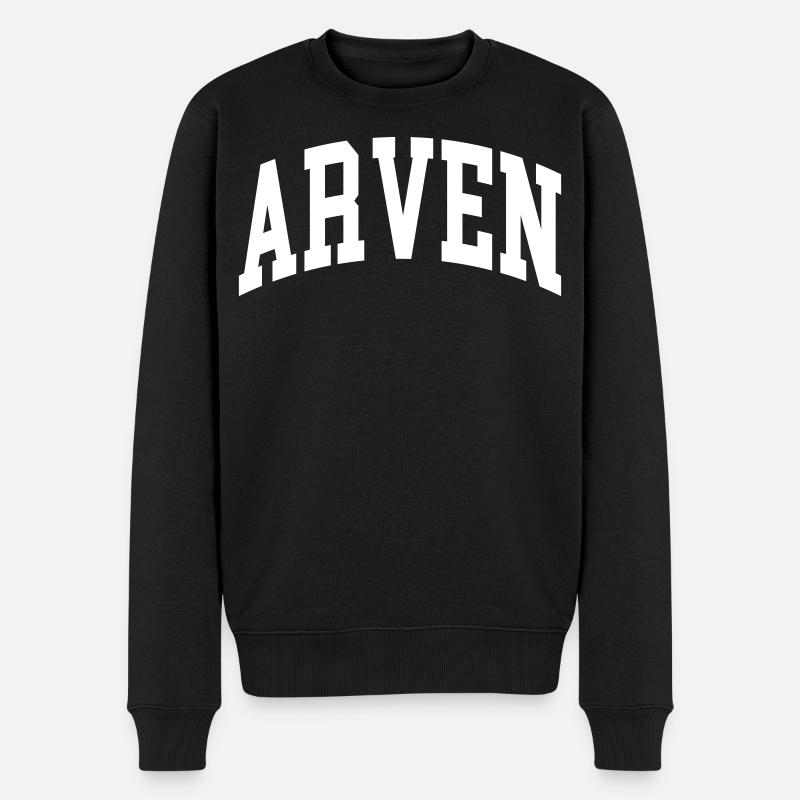 Pins grèves suisses - Pull Premium bio Homme - noir