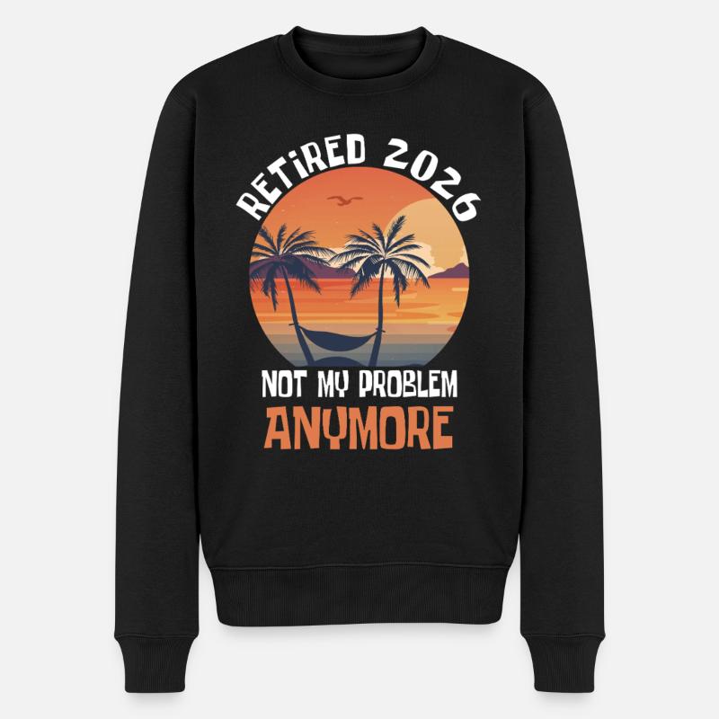 Don de retraite 2026 - Pull Premium bio Homme - noir