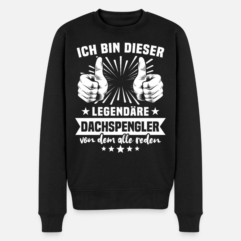 Légende de Dachspengler - Pull Premium bio Homme - noir