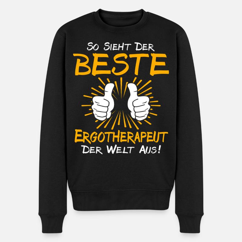 Idée de cadeau pour ergothérapeute - Pull Premium bio Homme - noir