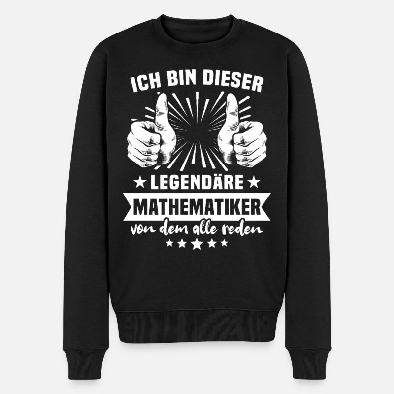 Légende du mathématicien - Pull Premium bio Homme - noir