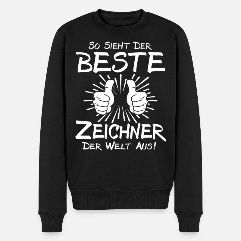 Meilleur dessinateur - Pull Premium bio Homme - noir