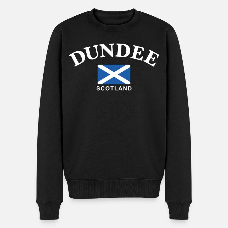 Dundee, Écosse - Pull Premium bio Homme - noir