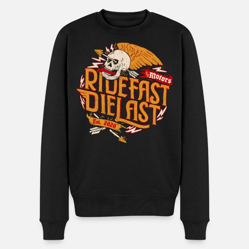 Roulez vite - Pull Premium bio Homme - noir