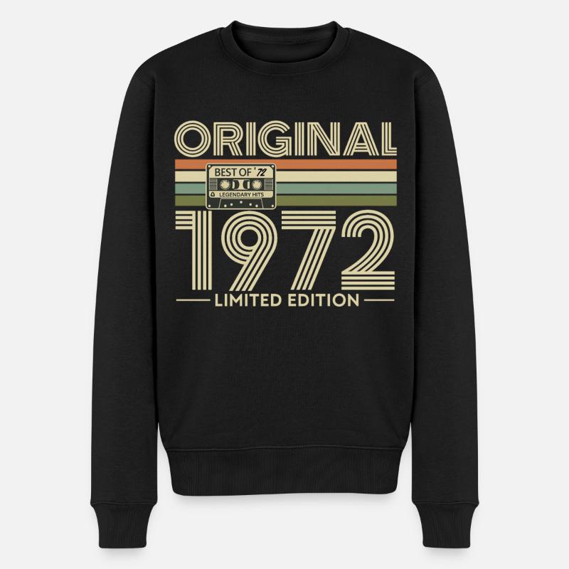 Original 1972 Retro Limited Edition - Pull Premium bio Homme - noir