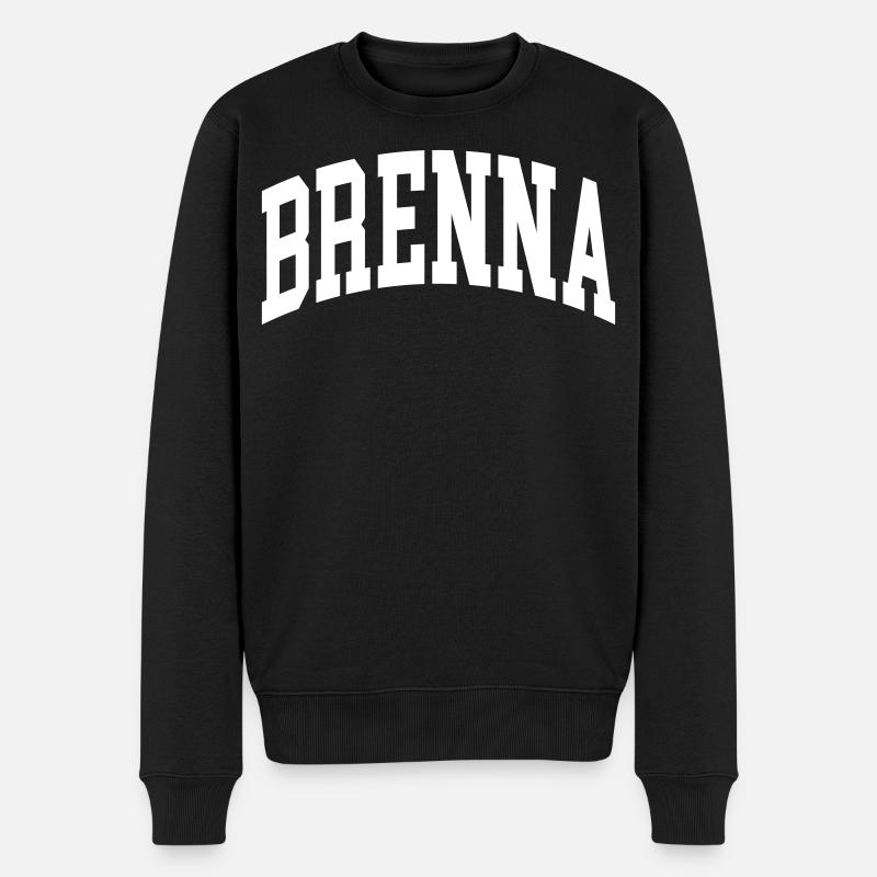 Brenna - Pull Premium bio Homme - noir