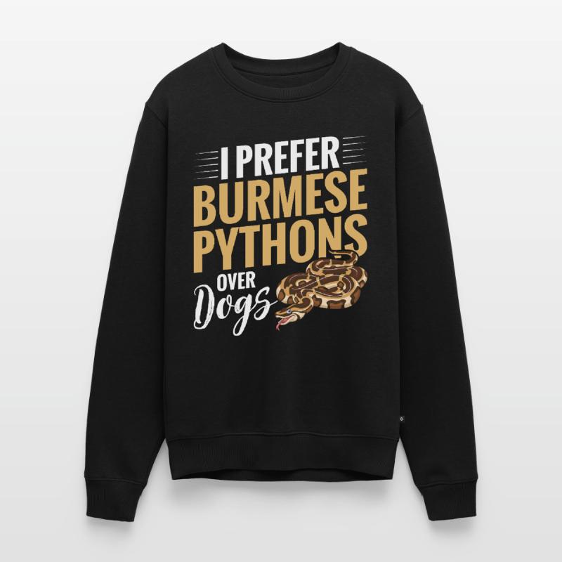 Python birman Stuff Reptile Foos Propriétaire de serpent Pull Premium bio Homme