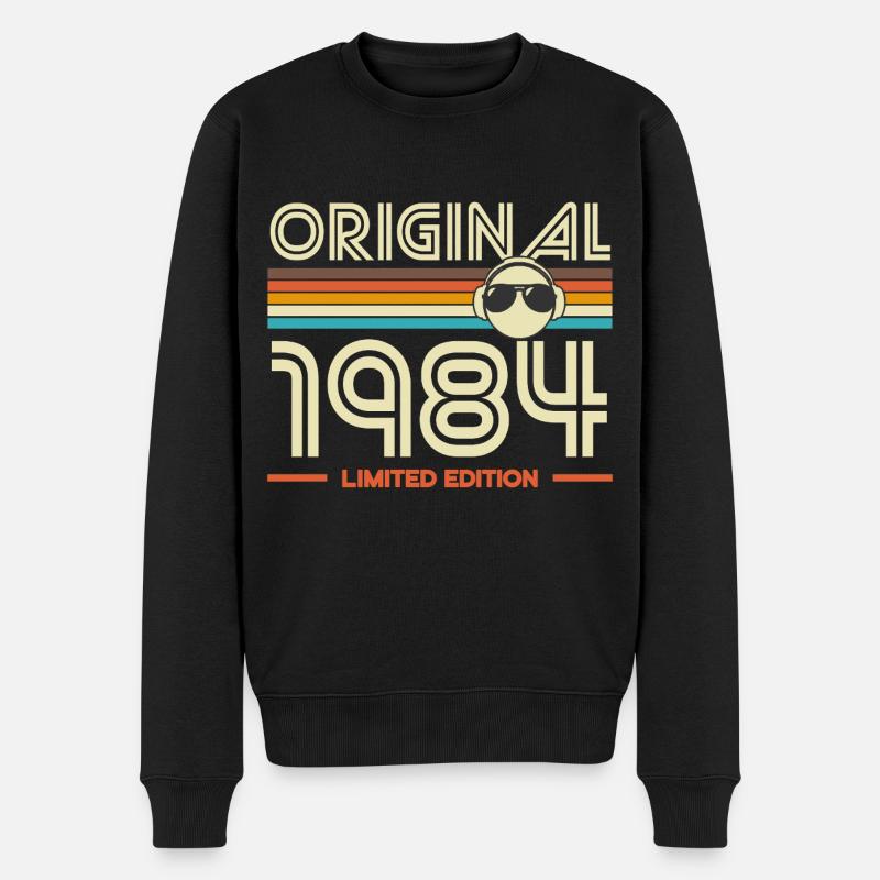 Original 1984 Retro Edition - Pull Premium bio Homme - noir