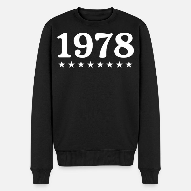 1978 Édition Limitée 1978 Retro 1978 - Pull Premium bio Homme - noir