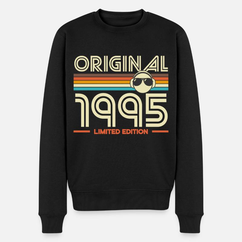 Original 1995 Edition Rétro - Pull Premium bio Homme - noir