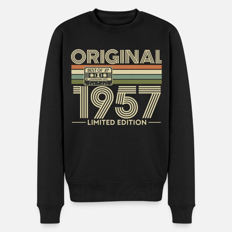Original 1957 Édition Limitée Rétro - Pull Premium bio Homme - noir