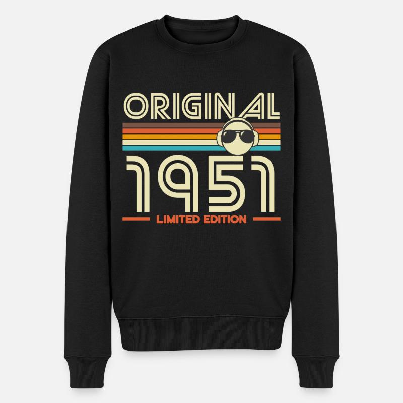 Original 1951 Retro Edition - Pull Premium bio Homme - noir