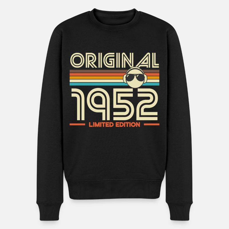 Original 1952 Édition Limité - Pull Premium bio Homme - noir