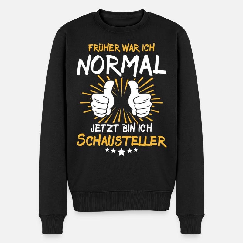 Schausteller Spruch - Männer Premium Bio Pullover - Schwarz