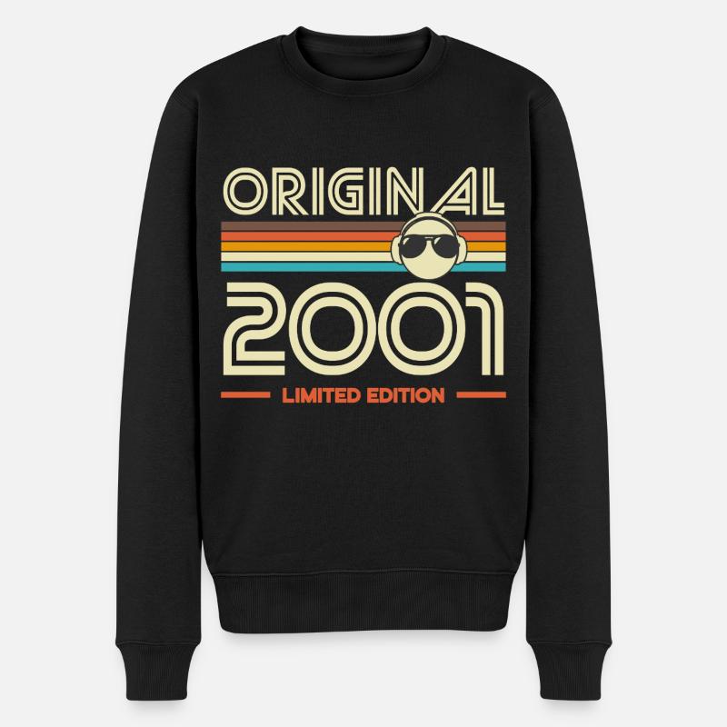 Original 2001 Edition Retro - Pull Premium bio Homme - noir