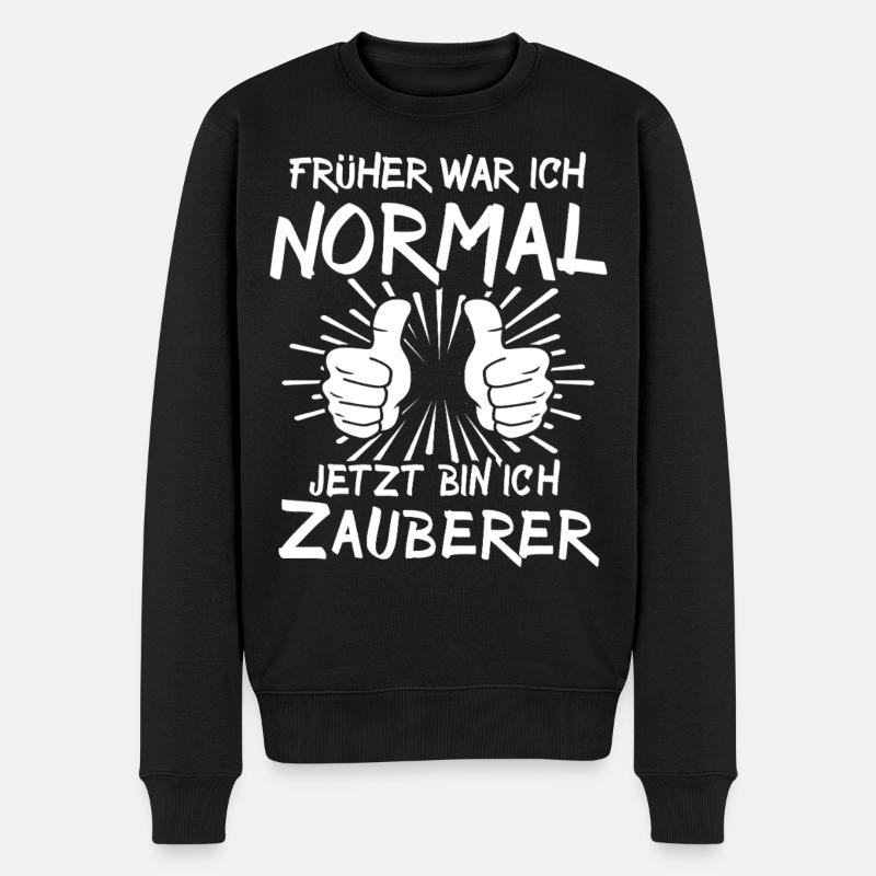 Sorcier - Pull Premium bio Homme - noir