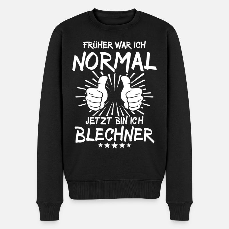 Blechner - Pull Premium bio Homme - noir