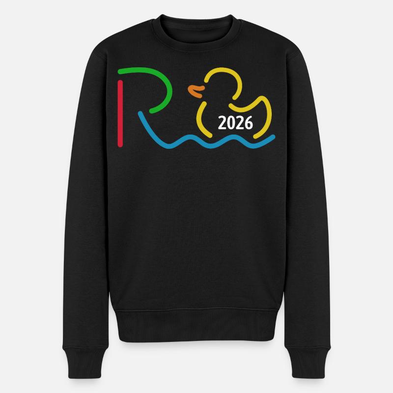 Rente 2026 - Retraite - Rente - Pull Premium bio Homme - noir