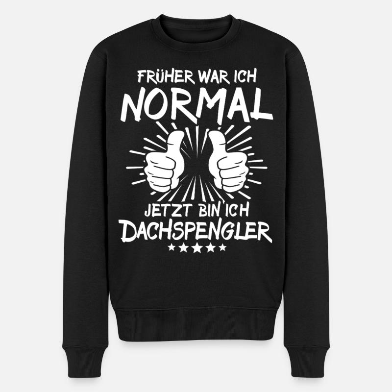 Dachspengler - Männer Premium Bio Pullover - Schwarz