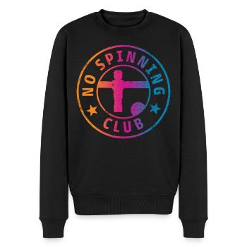 Tischfußball - Männer Premium Bio Pullover - Schwarz - Vorne - Nico (187cm)