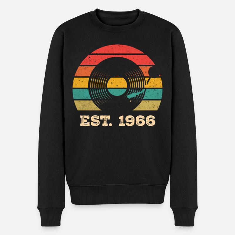 Millésime 1966 - Pull Premium bio Homme - noir