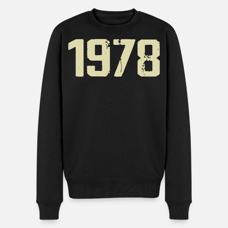 Jubilé 1978 - Pull Premium bio Homme - noir